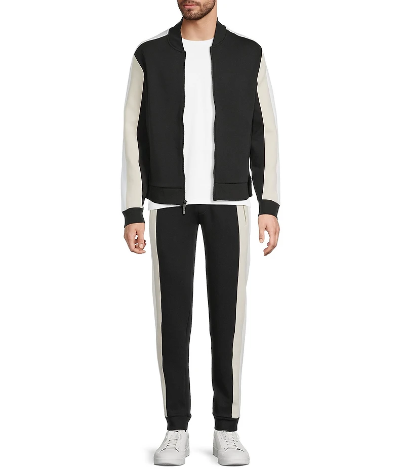 Murano Liquid Luxury Color Block Full-Zip Jacket