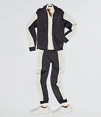 Murano Liquid Luxury Color Block Full-Zip Jacket