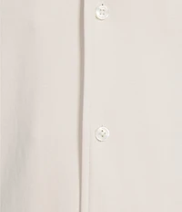 Murano Liquid Luxury Interlock Coat Front Short Sleeve Woven Shirt