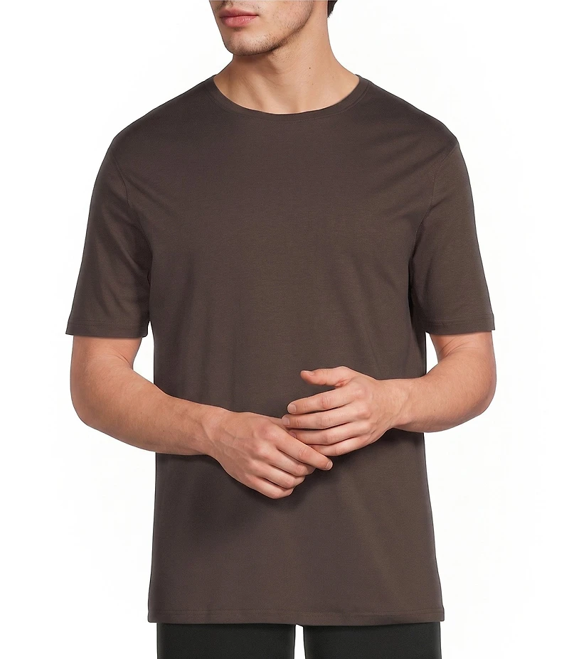 Murano Liquid Luxury Interlock Crew Neck Short Sleeve T-Shirt