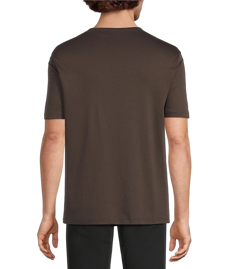 Murano Liquid Luxury Interlock Crew Neck Short Sleeve T-Shirt