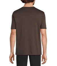 Murano Liquid Luxury Interlock Crew Neck Short Sleeve T-Shirt