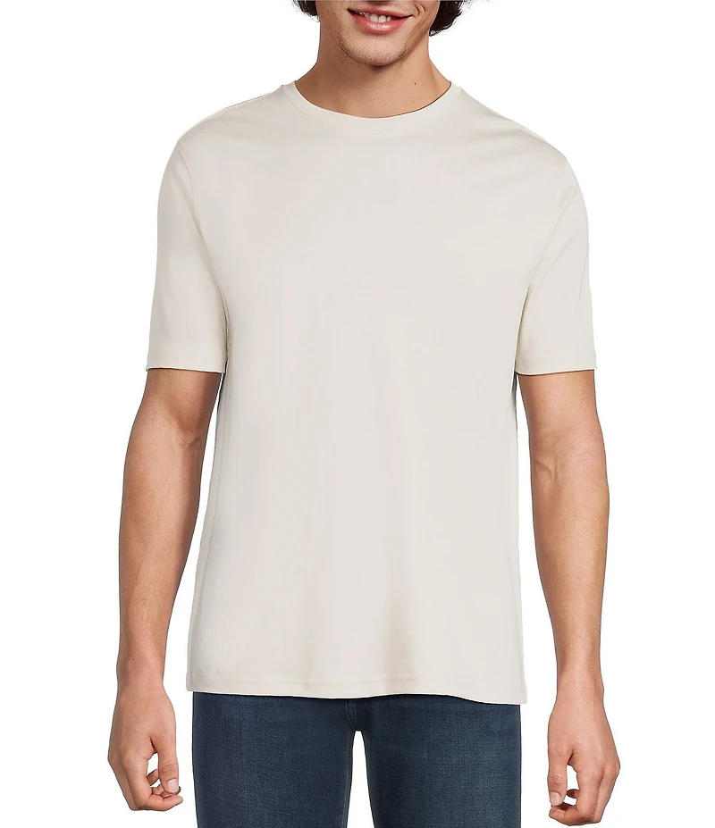 Murano Liquid Luxury Interlock Crew Neck Short Sleeve T-Shirt