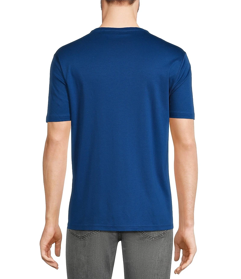 Murano Liquid Luxury Interlock Crew Neck Short Sleeve T-Shirt