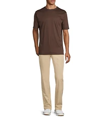 Murano Liquid Luxury Interlock Crew Neck Short Sleeve T-Shirt