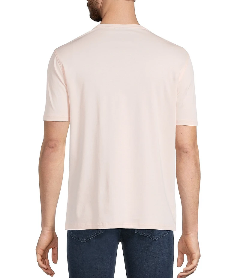 Murano Liquid Luxury Interlock Crew Neck Short Sleeve T-Shirt