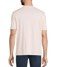 Murano Liquid Luxury Interlock Crew Neck Short Sleeve T-Shirt