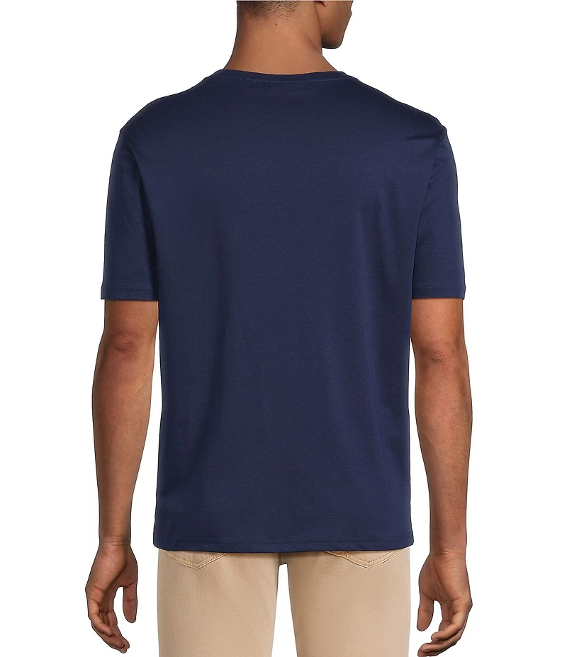 Murano Liquid Luxury Interlock Crew Neck Short Sleeve T-Shirt