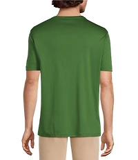 Murano Liquid Luxury Interlock Crew Neck Short Sleeve T-Shirt
