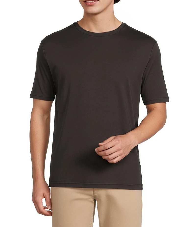 Murano Liquid Luxury Interlock Crew Neck Short Sleeve T-Shirt