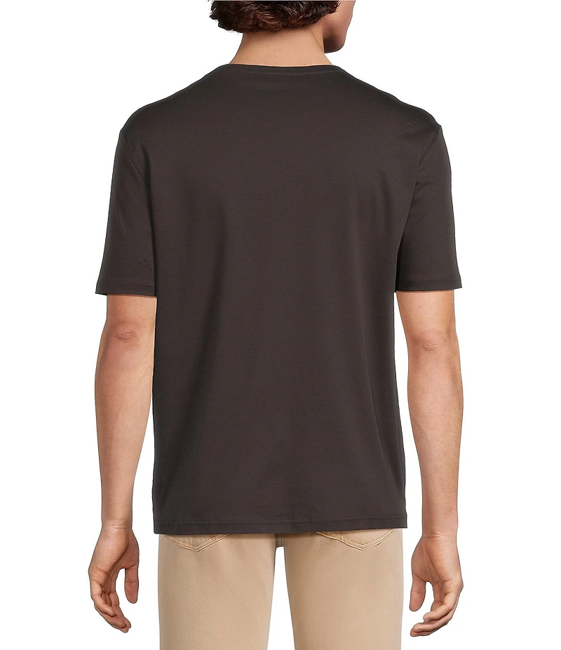 Murano Liquid Luxury Interlock Crew Neck Short Sleeve T-Shirt