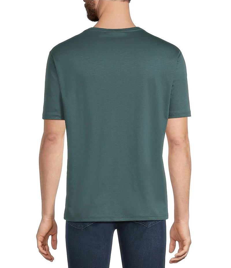 Murano Liquid Luxury Interlock Crew Neck Short Sleeve T-Shirt