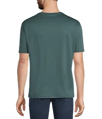 Murano Liquid Luxury Interlock Crew Neck Short Sleeve T-Shirt