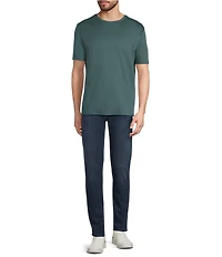 Murano Liquid Luxury Interlock Crew Neck Short Sleeve T-Shirt