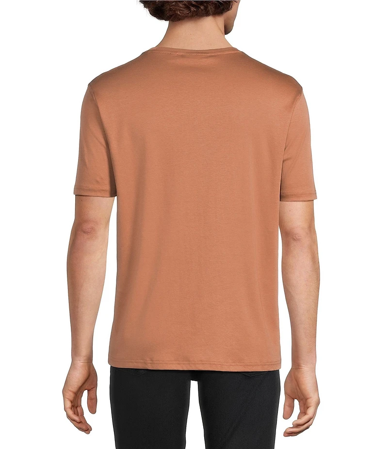 Murano Liquid Luxury Interlock Crew Neck Short Sleeve T-Shirt