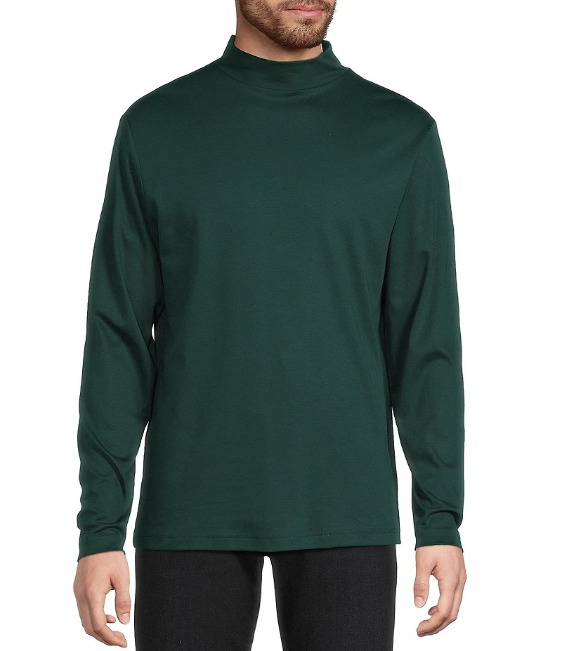 Murano Liquid Luxury Long Sleeve Mockneck Pullover