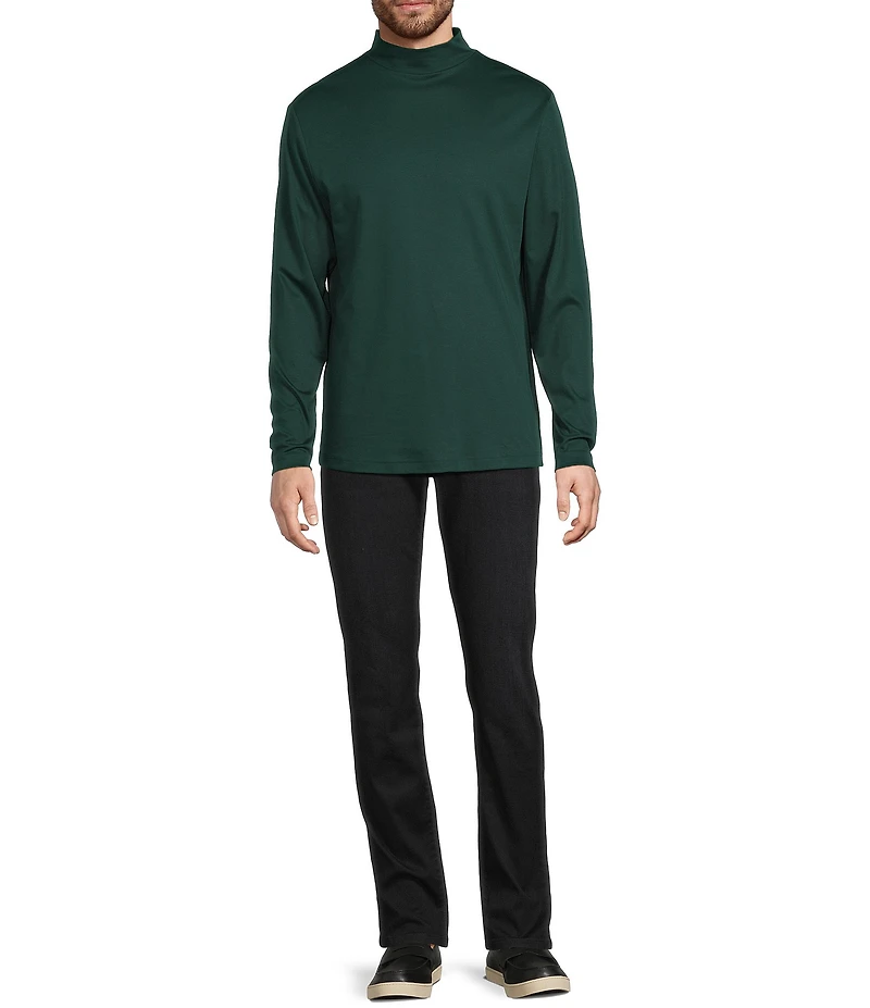 Murano Liquid Luxury Long Sleeve Mockneck Pullover