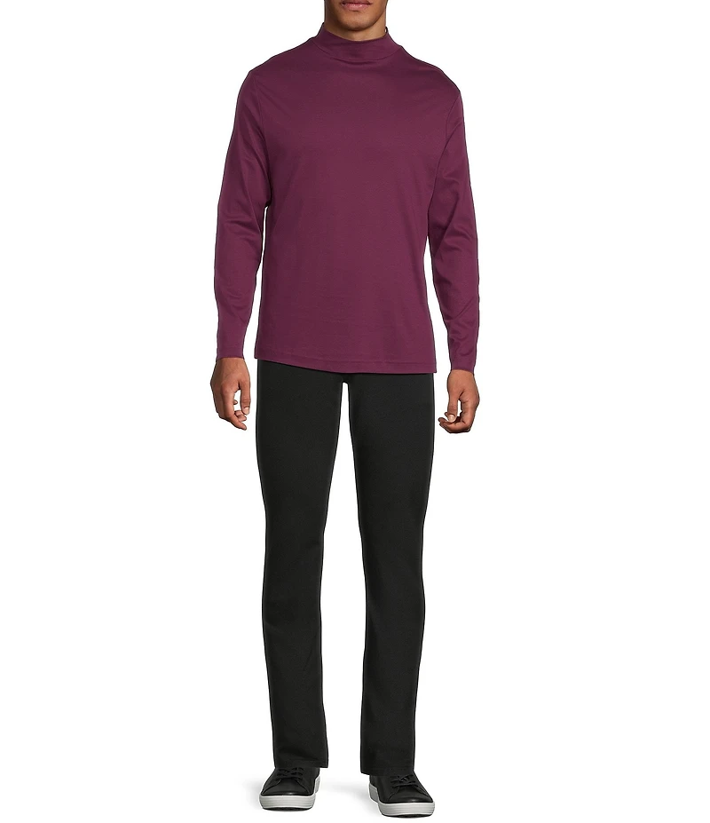 Murano Liquid Luxury Long Sleeve Mockneck Pullover