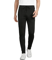 Murano Liquid Luxury Lucas Fit Solid Pintuck Jogger Pants
