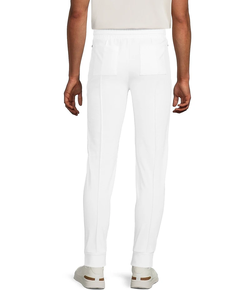 Murano Liquid Luxury Lucas Fit Solid Pintuck Jogger Pants