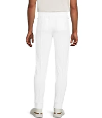 Murano Liquid Luxury Lucas Fit Solid Pintuck Jogger Pants