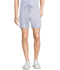 Murano Liquid Luxury Pintuck Neoprene Knit 5.5#double; Inseam Shorts