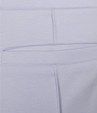 Murano Liquid Luxury Pintuck Neoprene Knit 5.5#double; Inseam Shorts