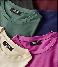 Murano Liquid Luxury Slim Fit Crew Neck Short Sleeve T-Shirt
