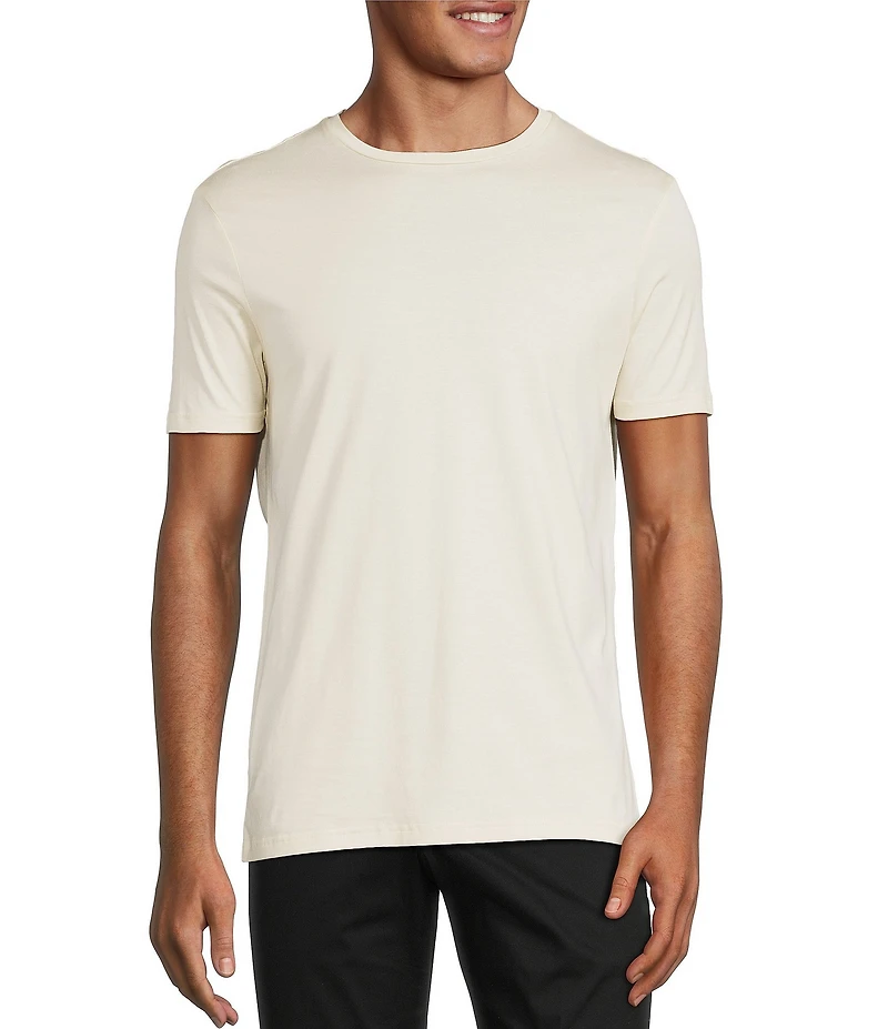 Murano Liquid Luxury Slim Fit Crew Neck Short Sleeve T-Shirt