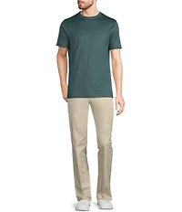 Murano Liquid Luxury Slim Fit Crew Neck Short Sleeve T-Shirt