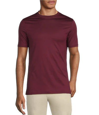 Murano Liquid Luxury Slim Fit Crew Neck Short Sleeve T-Shirt