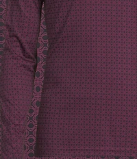 Murano Liquid Luxury Slim Fit Geo Print Mock Neck Shirt