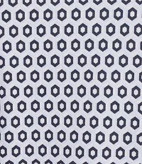 Murano Liquid Luxury Slim Fit Printed Interlock Short Sleeve Polo Shirt