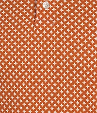 Murano Liquid Luxury Slim Fit Printed Short Sleeve Polo Shirt