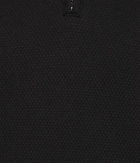 Murano Liquid Luxury Slim Fit Quarter-Zip Solid Short Sleeve Polo Shirt
