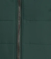 Murano Liquid Luxury Slim Fit Quilted Full-Zip Mock Jacket