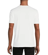 Murano Liquid Luxury Slim-Fit Short-Sleeve V-Neck T-Shirt