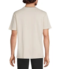 Murano Liquid Luxury Slim Fit Textured Short Sleeve T-Shirt