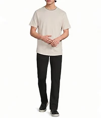Murano Liquid Luxury Slim Fit Textured Short Sleeve T-Shirt