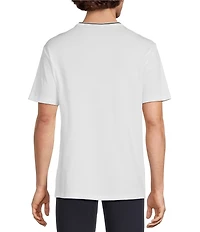 Murano Liquid Luxury Slim Fit Textured Short Sleeve T-Shirt