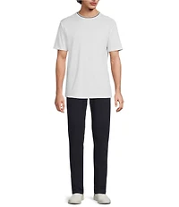 Murano Liquid Luxury Slim Fit Textured Short Sleeve T-Shirt
