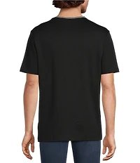 Murano Liquid Luxury Slim Fit Textured Short Sleeve T-Shirt