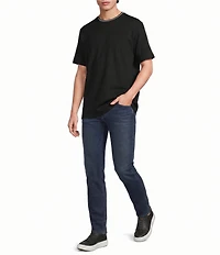 Murano Liquid Luxury Slim Fit Textured Short Sleeve T-Shirt