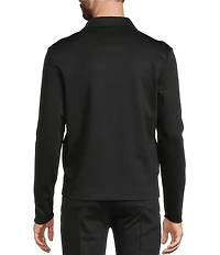 Murano Liquid Luxury Slim Fit Zip Shirt Jacket