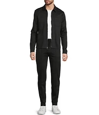 Murano Liquid Luxury Slim Fit Zip Shirt Jacket