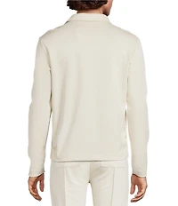 Murano Liquid Luxury Slim Fit Zip Shirt Jacket