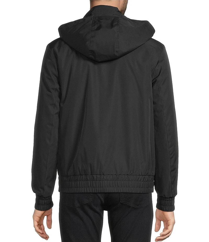 Murano Long Sleeve Stand Collar Bomber Jacket