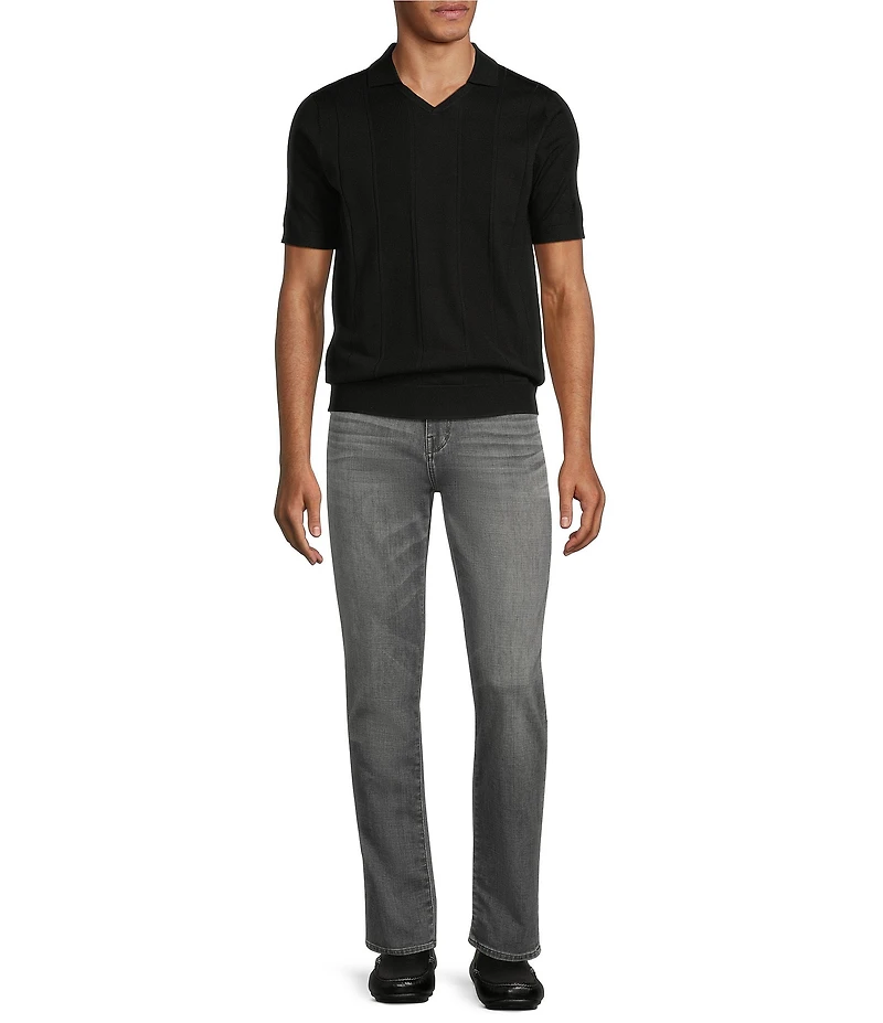 Murano Modern Performance Solid Short Sleeve Pullover