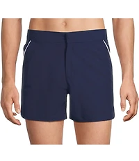 Murano Monaco 5#double; Solid Swim Trunks