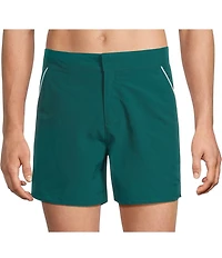 Murano Monaco 5#double; Solid Swim Trunks